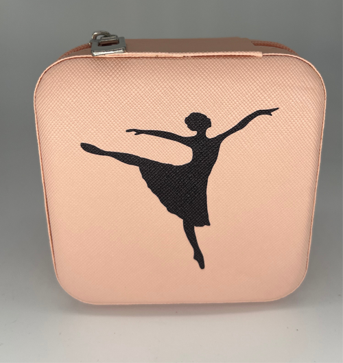 Dancer travel jewelry box