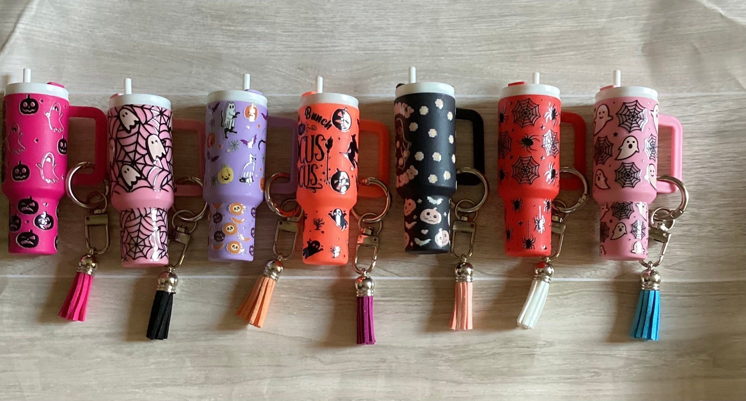 Mini tumbler keychain