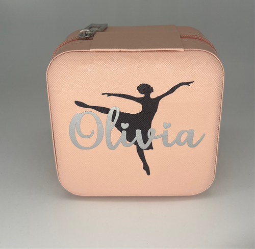 Dancer travel jewelry box